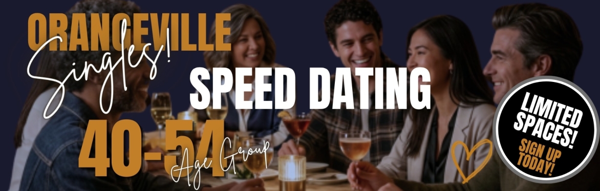 Speed Dating - Ages 40-54