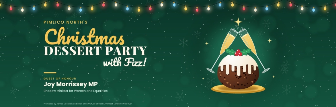 Christmas Dessert Party with Fizz