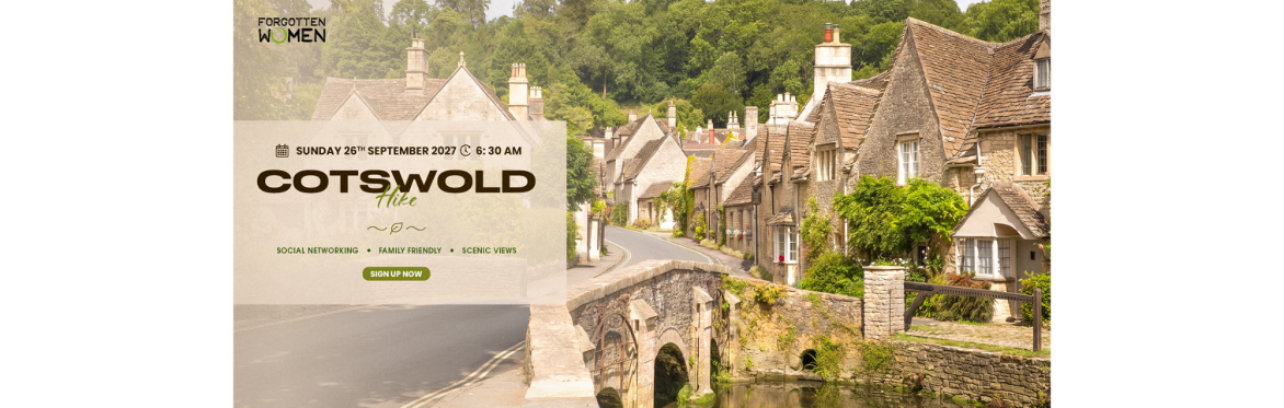 Cotswolds Hike (Challenging) – Sunday 26th September 2027