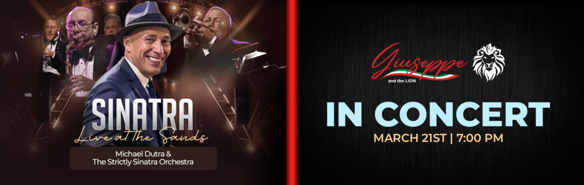 Michael Dutra & Strictly Sinatra Orchestra- Sinatra Live at the Sands LIVE Signature Event