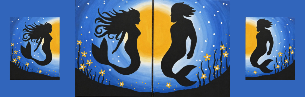 07/24  Duet Paint Party: Merfolk Magic 7pm