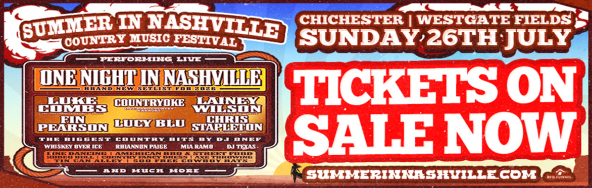 Summer In Nashville - Chichester 2026