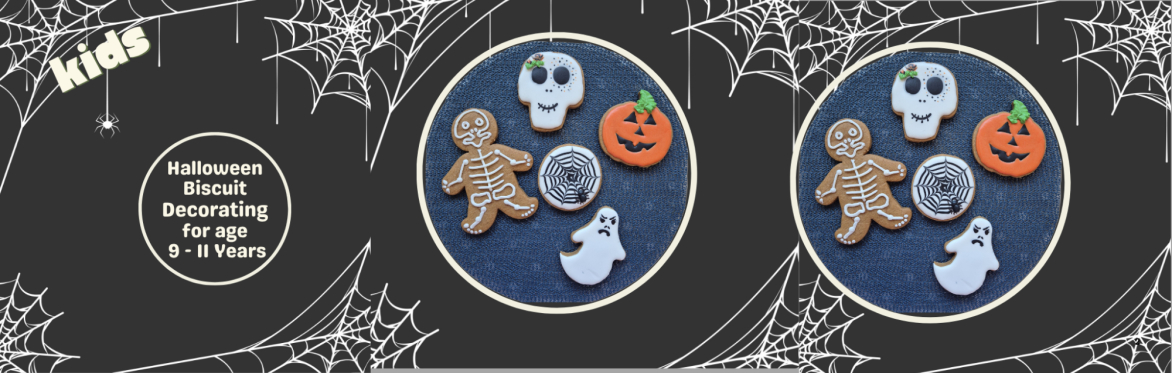 Halloween Biscuit decorating 9 - 11 years