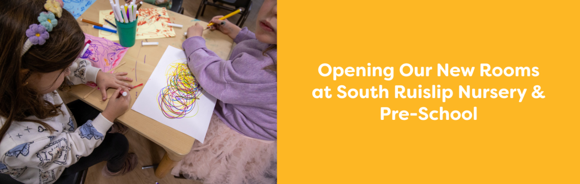 Celebrating our new rooms at LEYF South Ruislip