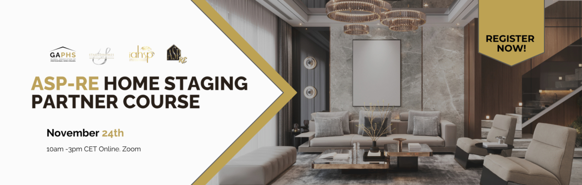 ACCREDITED STAGING PARTNER® - REAL ESTATE AGENT (ASP®-RE) COURSE