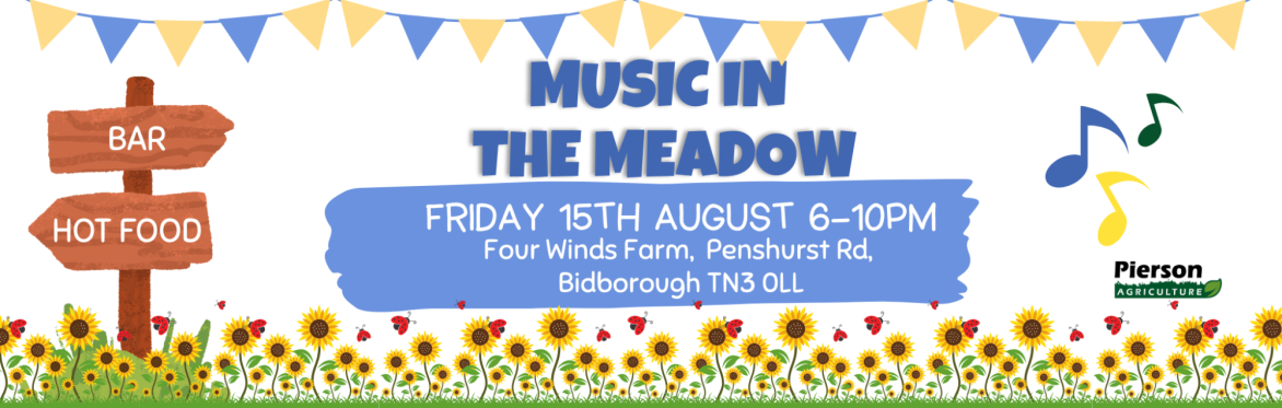 Music in the Meadow  Friday 15th August