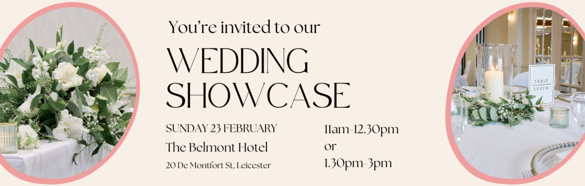 Wedding Showcase at The Belmont Hotel, Leicester