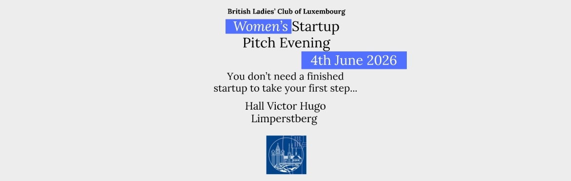 British Ladies Club - Womens Start Up Pitch Event