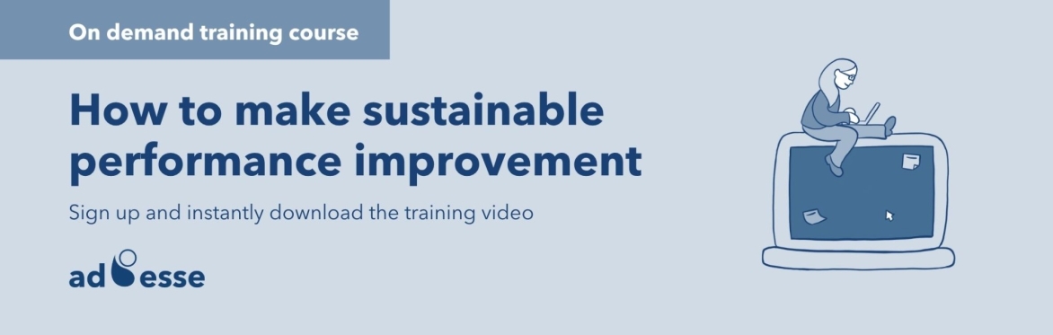 ON DEMAND TRAINING: How to make sustainable performance improvement