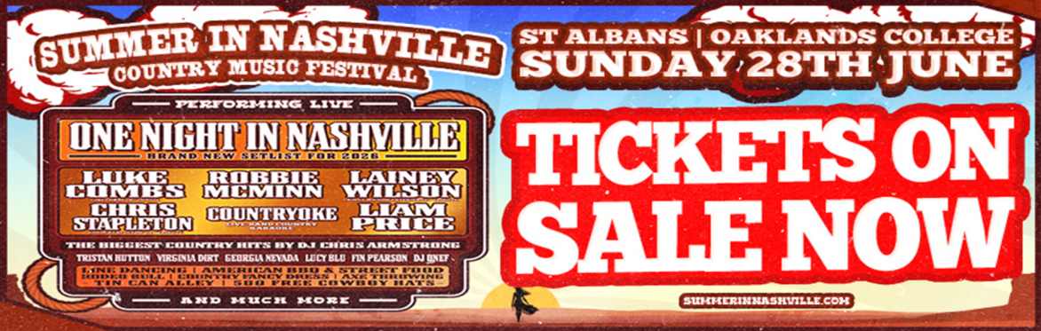 Summer In Nashville - St Albans 2026