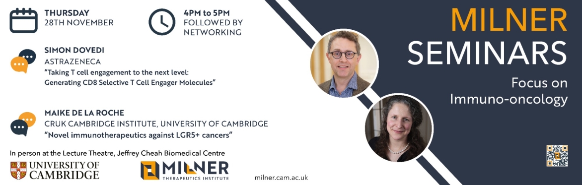 Milner Seminars: Focus on Immuno-oncology