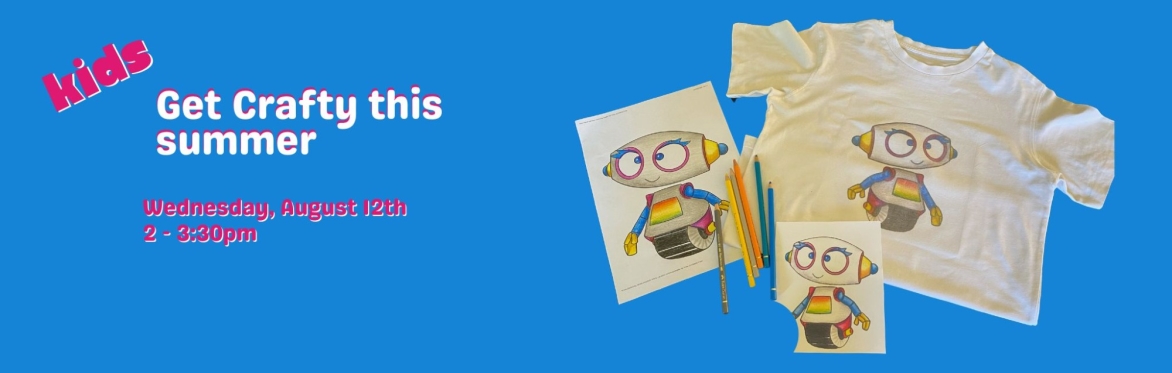 Kids Summer Crafts - Print Your Own T-Shirt