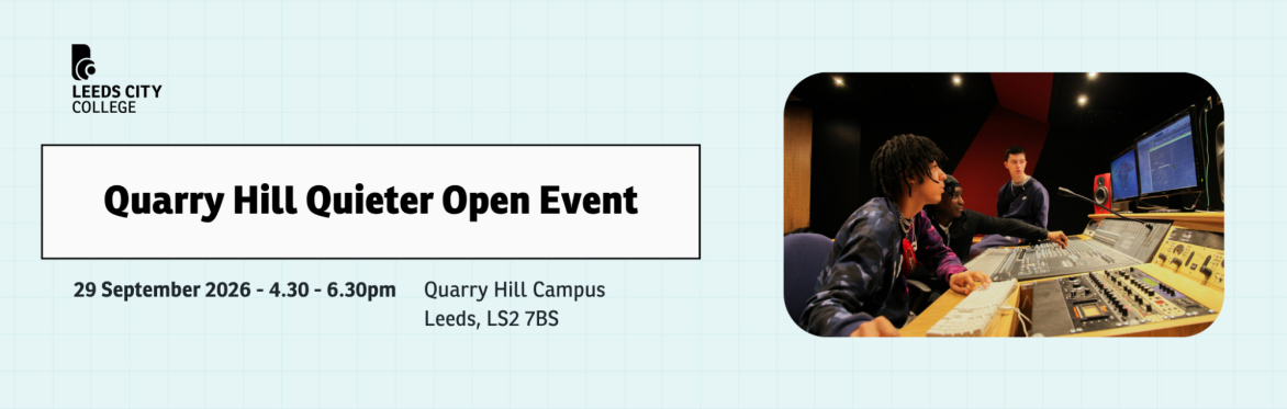 Quieter Open Event - Quarry Hill