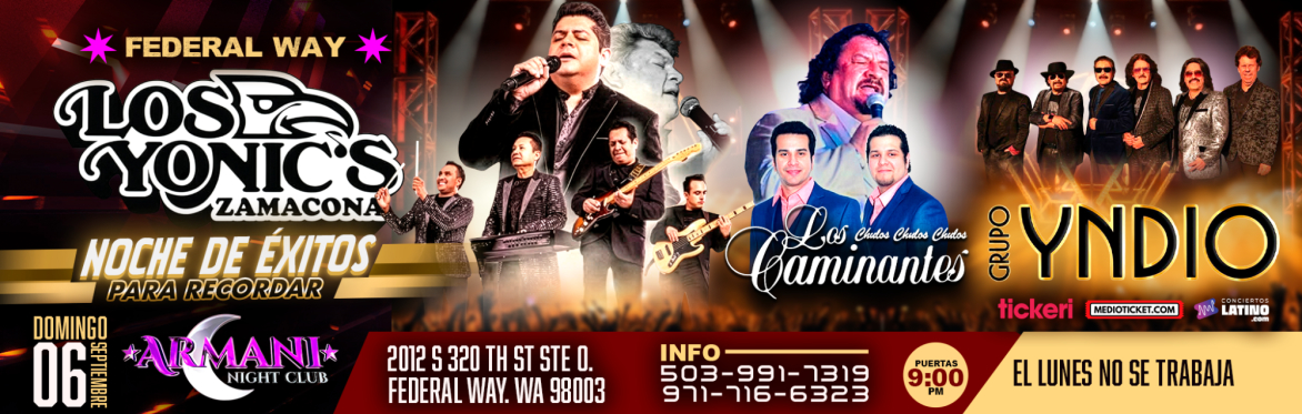 NOCHE DE EXITOS EN FEDEREL WAY