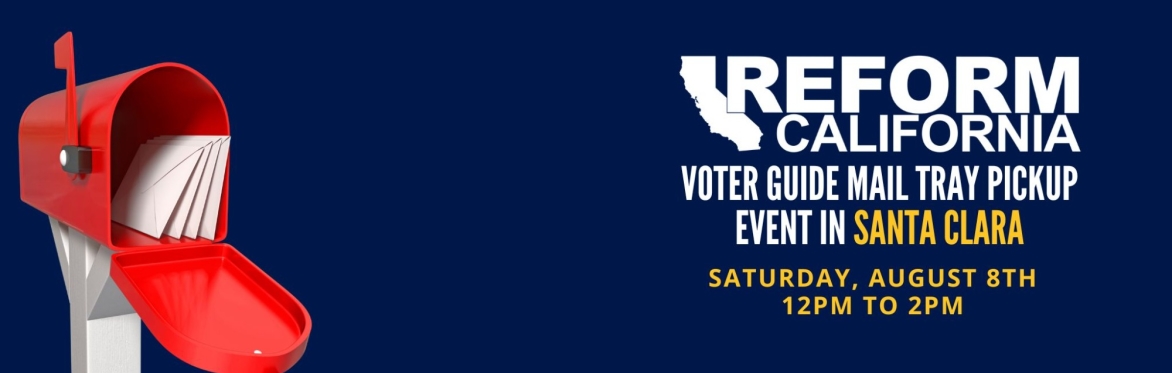 Voter Guide Mail Tray Pickup Event — Santa Clara