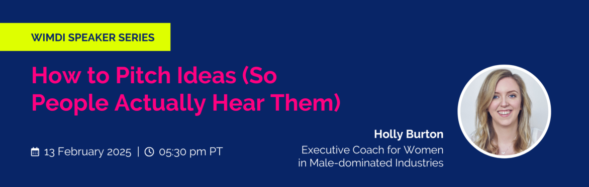How to Pitch Ideas (So People Actually Hear Them)