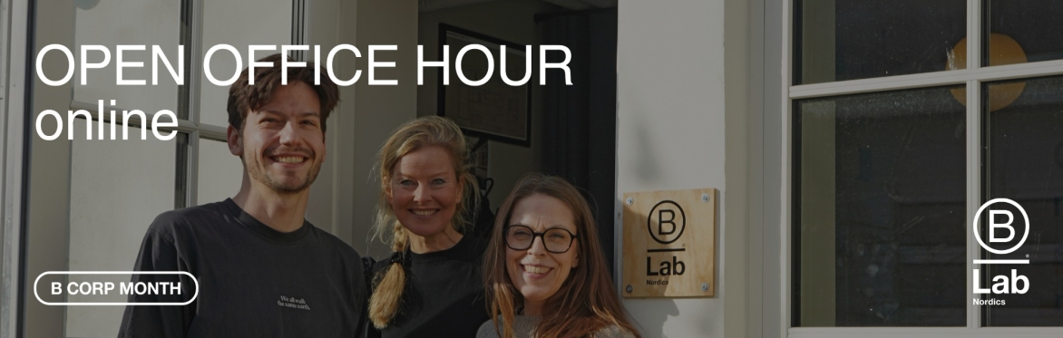 B Lab Nordics Open Office (Q&A)| Online