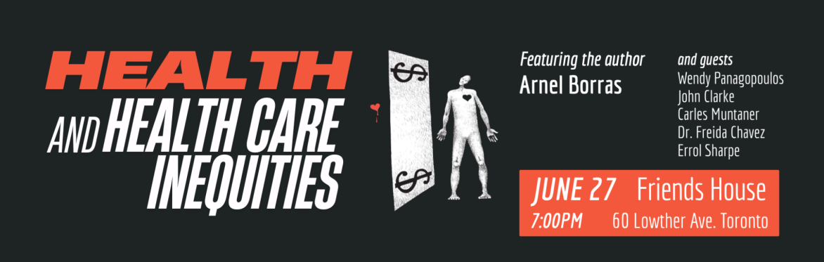 Health and Health Care Inequities - Toronto Book Launch