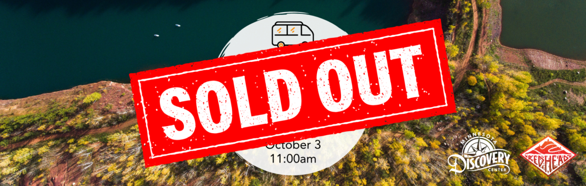 The October 3rd 11:00am fall color shuttle van tour is sold out.