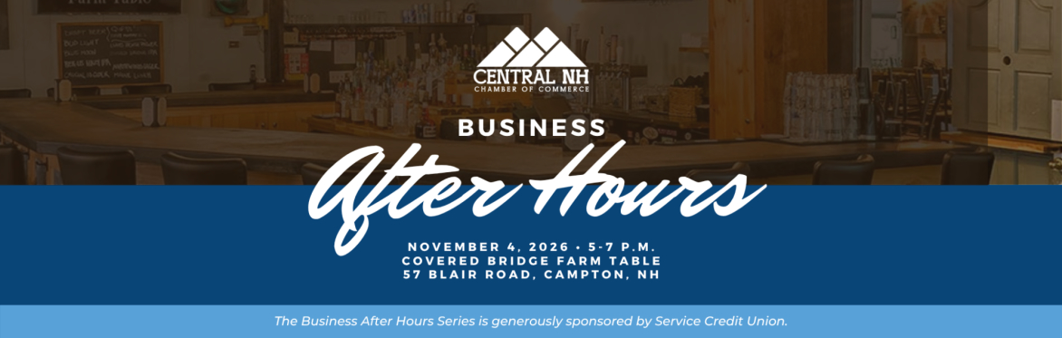 November 2026 Business After Hours - Covered Bridge Farm Table