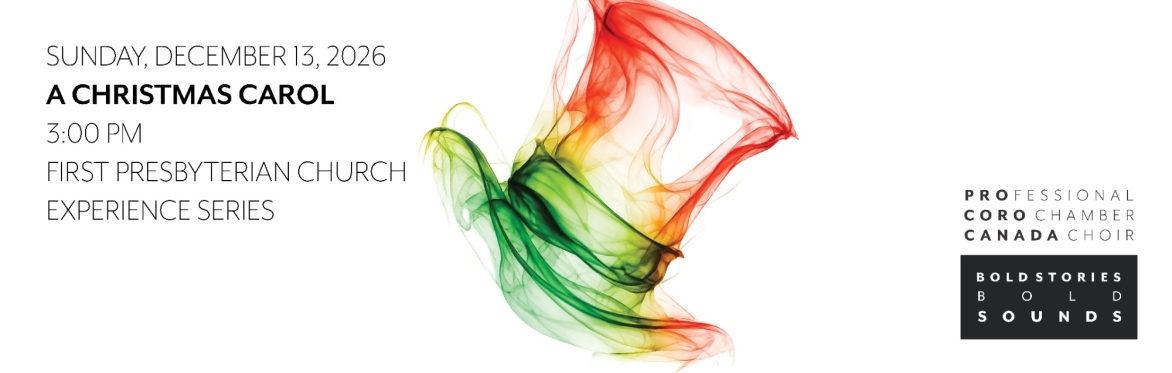 A graphic with concert information for Pro Coro Canada's concert Ice: Voices for a Frozen World, with Edmonton Young Voices. Sun, May 31, 2026. 3:00 PM. St. Basil's Cultural Centre. Experience Series.