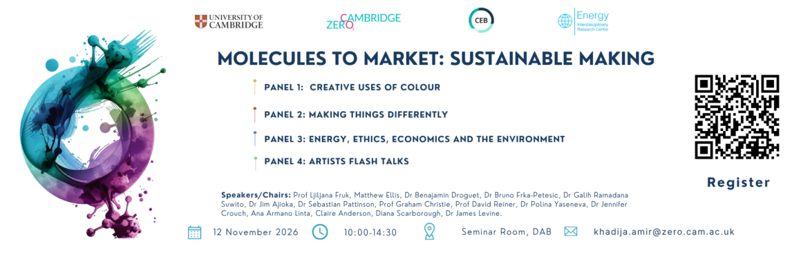 Molecules to Market: Sustainable Making