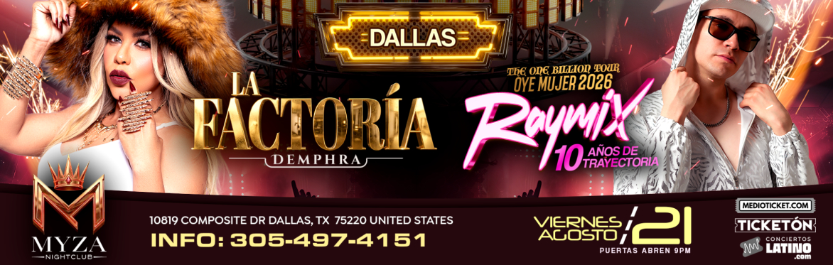 RAYMIX Y LA FACTORIA EN DALLAS