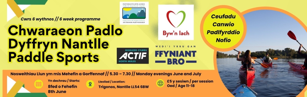Chwaraeon Padlo Dyffryn Nantlle // Dyffryn Nantle Paddle Sports