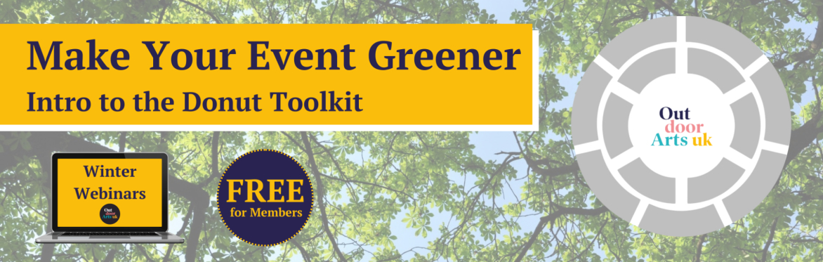 Making Your Events Greener: An Intro to the Donut Toolkit with Andrew Lansley