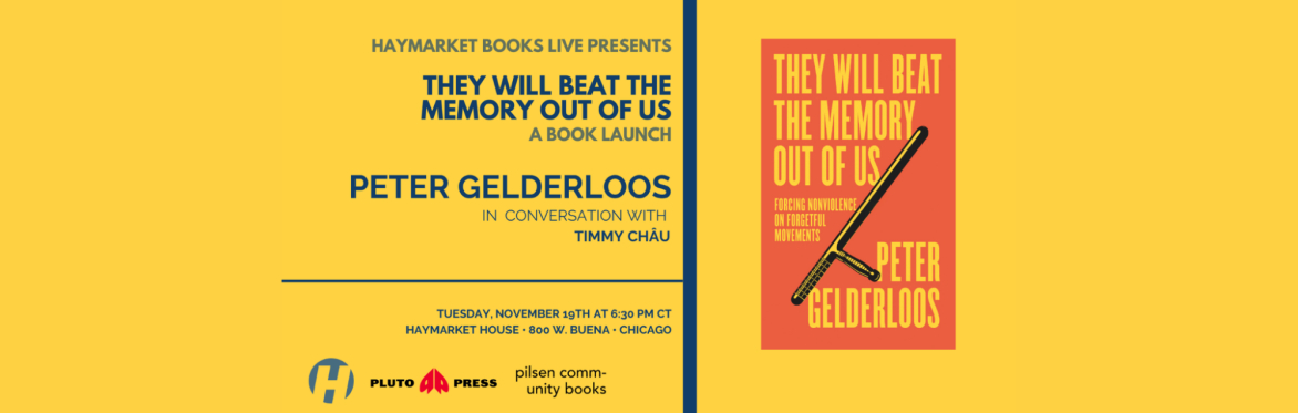 They Will Beat the Memory Out of Us Book Launch