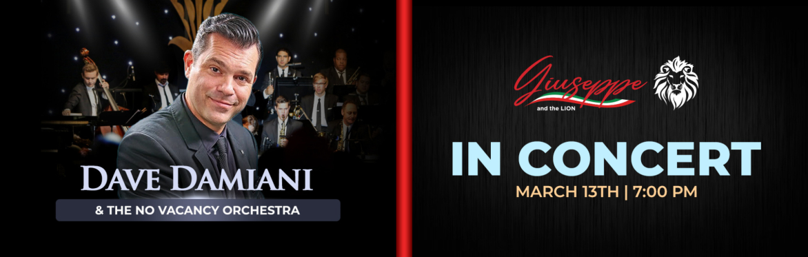 Dave Damiani & The No Vacancy Orchestra LIVE Signature Event