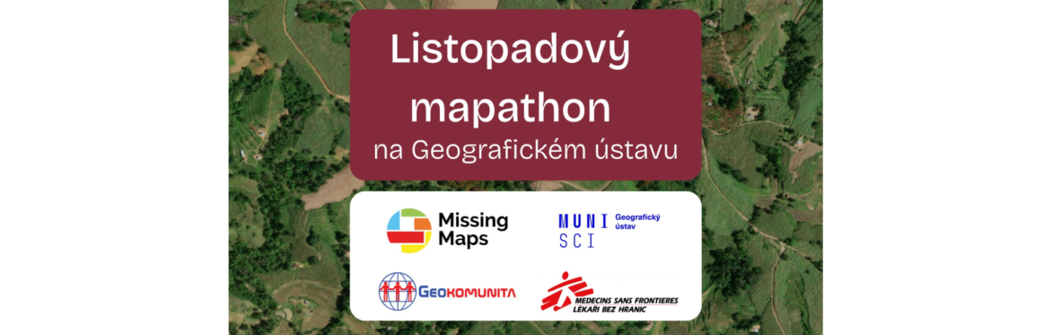 Listopadový brněnský Missing Maps Mapathon na Geografickém ústavu