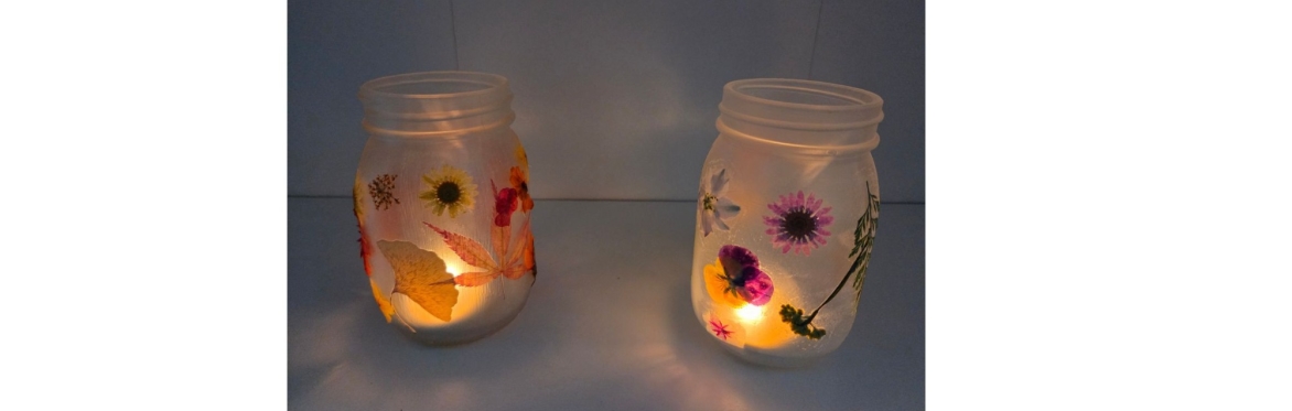 Make it Glow - Pressed Floral Lantern Workshop