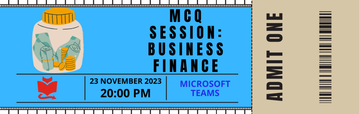 MCQ Session: Business Finance