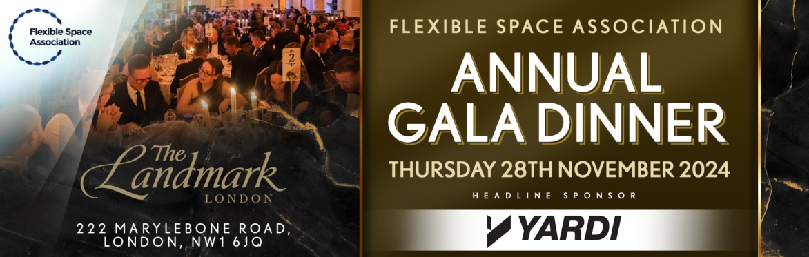 Flexible Space Association Gala Dinner 2024