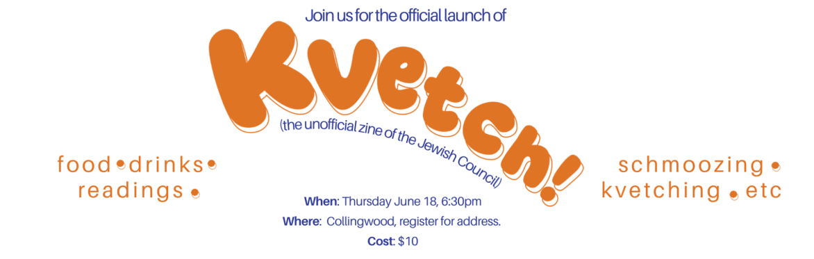 Kvetch Zine Launch - Naarm/Melbourne