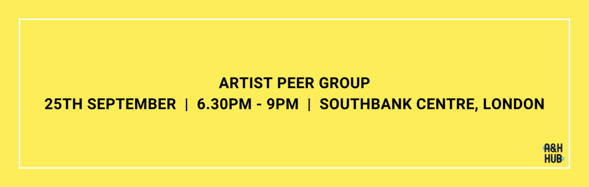 Artist Peer Group: September 2024
