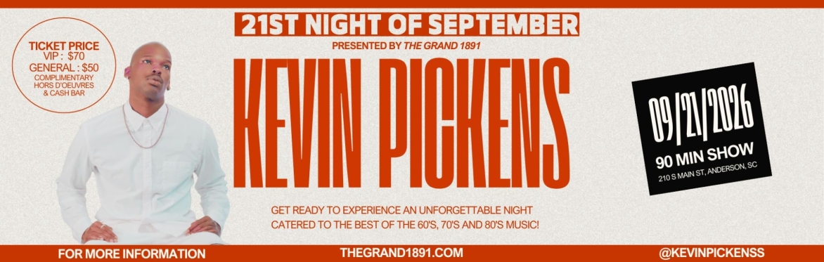 Kevin Pickens: 21st Night of September