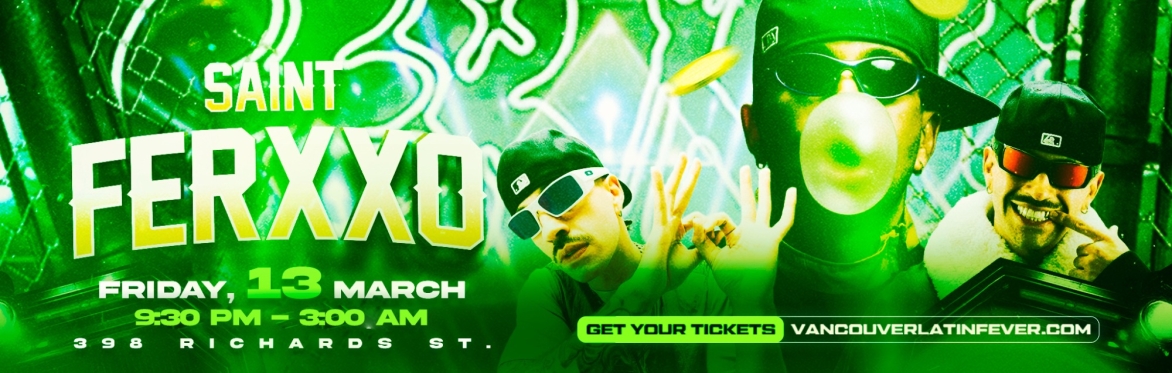 🍀 SAINT FERXXO – ST. PATRICK’S LATIN PARTY 🍀
