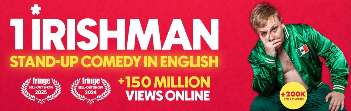 1 Irishman in Turku | A stand-up comedy show in English | 7PM
