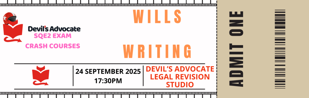 SQE2 MOCK: Wills: Writing