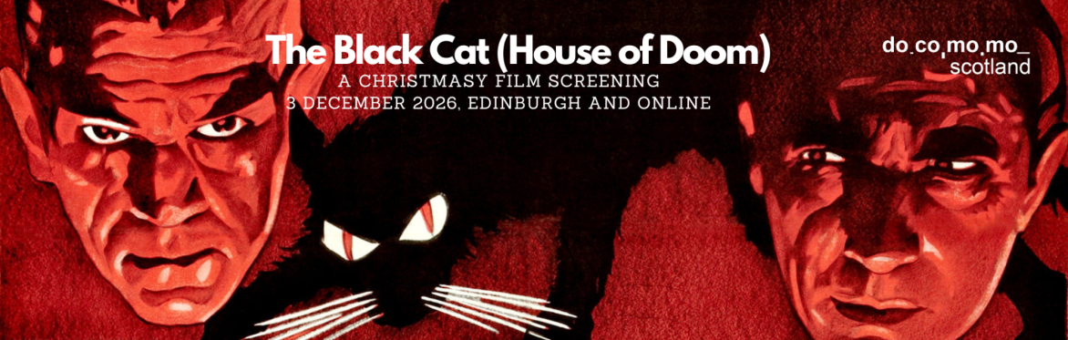Excerpt of the "alternative" version of the 1934 poster of the film "The Black Cat"