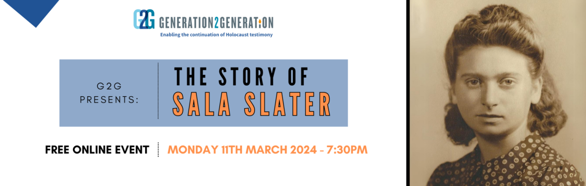 G2G Presents: The story of Sala Slater
