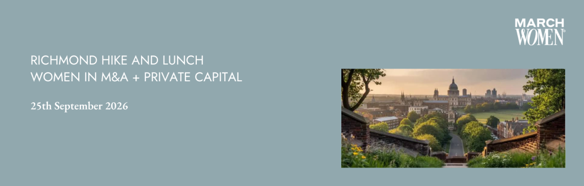 Women in M&A and Private Capital - Richmond Hike and Lunch