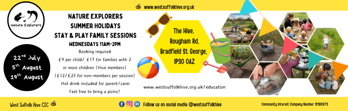 Hive Summer Holidays Family Stay and Play Sessions