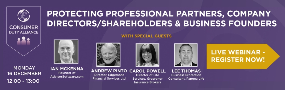 CDA Protection Forum - "Protecting Professional Partners, Company Directors/Shareholders & Business founders"