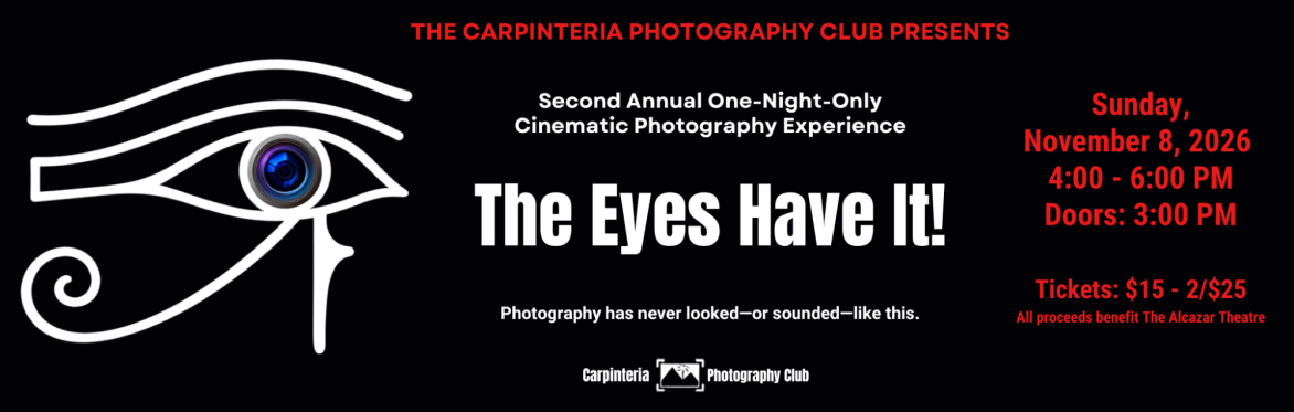 2nd Annual Carp Photo Club -The Eyes Have It!
