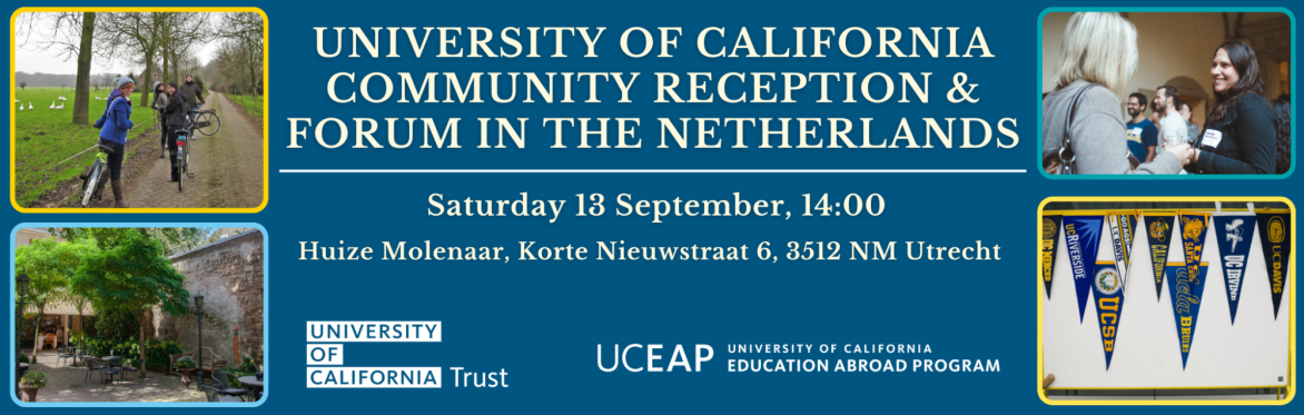 Community Reception and Forum for UC Alumni, Students and Friends in The Netherlands