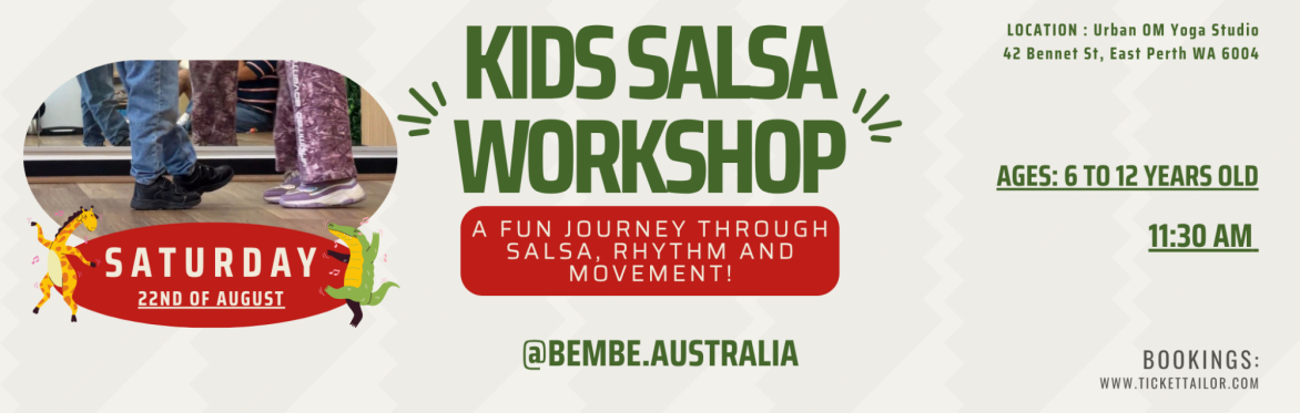 KIDS SALSA WORKSHOP!