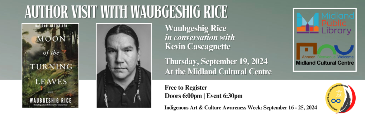 Author Visit with Waubgeshig Rice